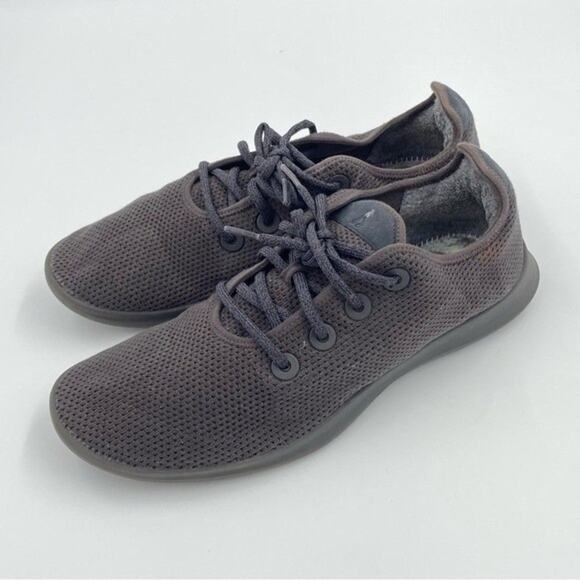 Allbirds TR Tree Runners Casual Lace Up Running Sneakers Shoes Mens 13 Black - Picture 2 of 6